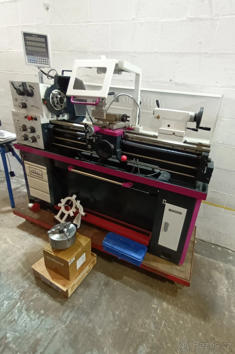 Soustruh na kov Excell Optimum Optiturn TH3610