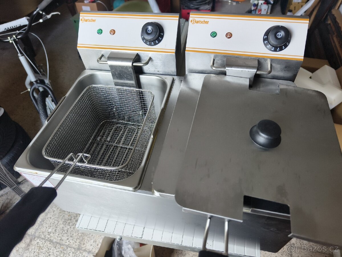 Bartscher fritéza 2x 8L , 3250w