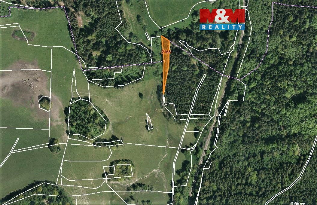 Prodej louky, 1471 m², Horní Dvořiště