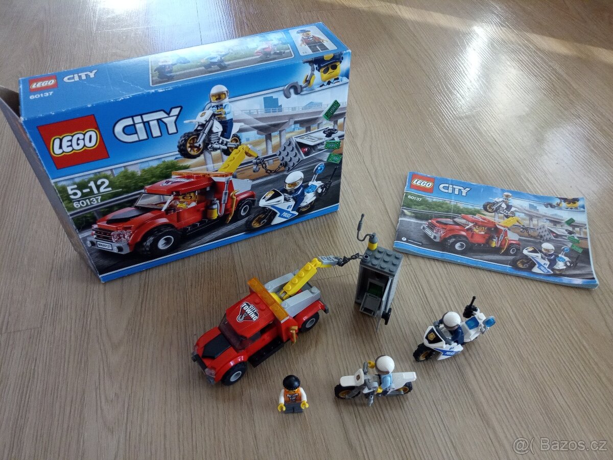 LEGO City 60137 Trable odtahového vozu