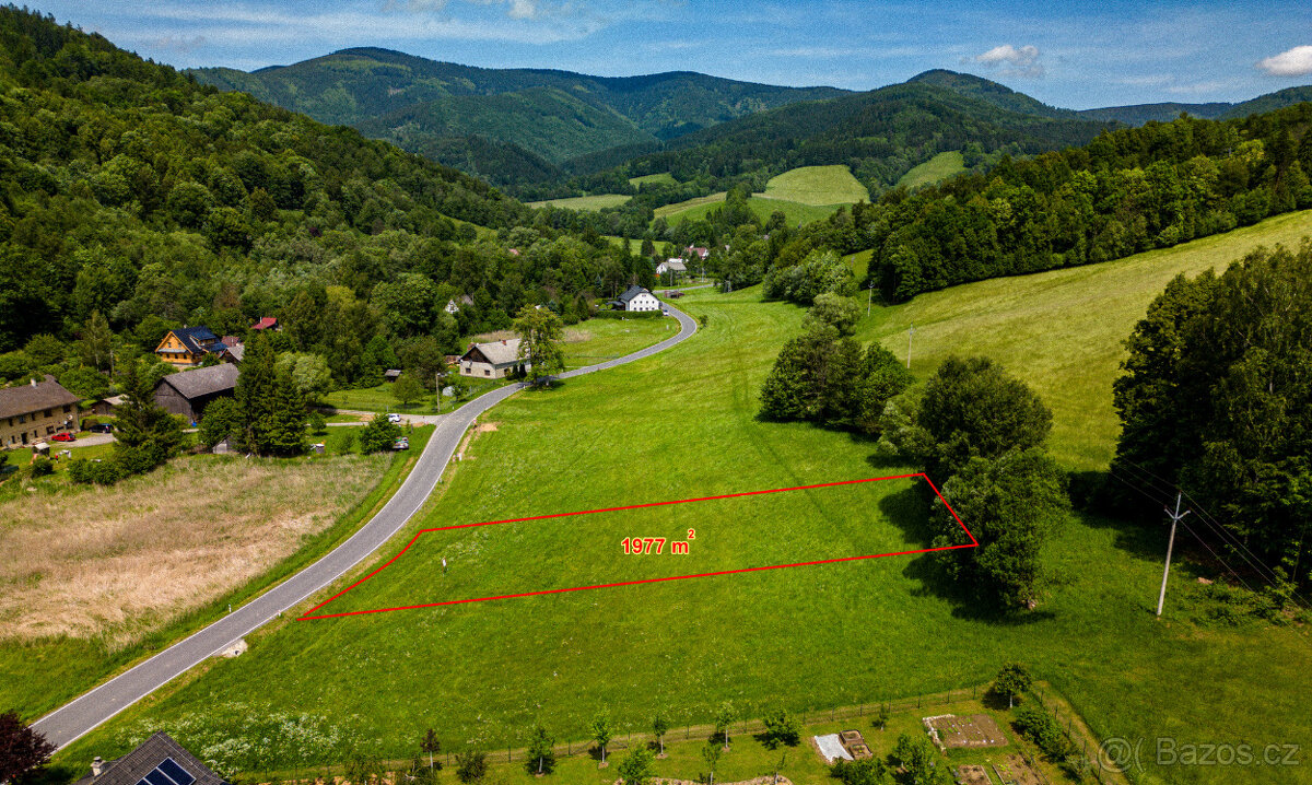 Prodej stavebního pozemku ve Vernířovicích