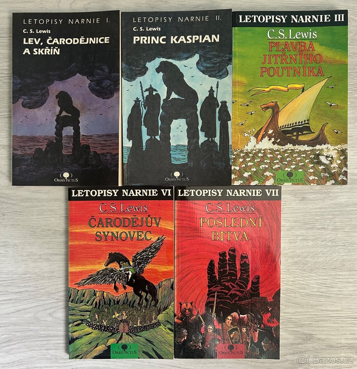 Prodám knihy Letopisy Narnie - 1. vydání - Orbis Pictus: