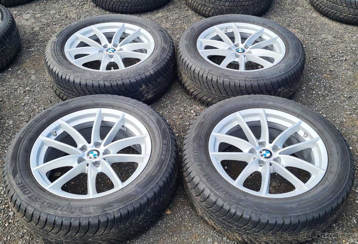 Orig. Alu kola BMW X3, X4 5x112 Bridgestone 225/60R18, 7mm