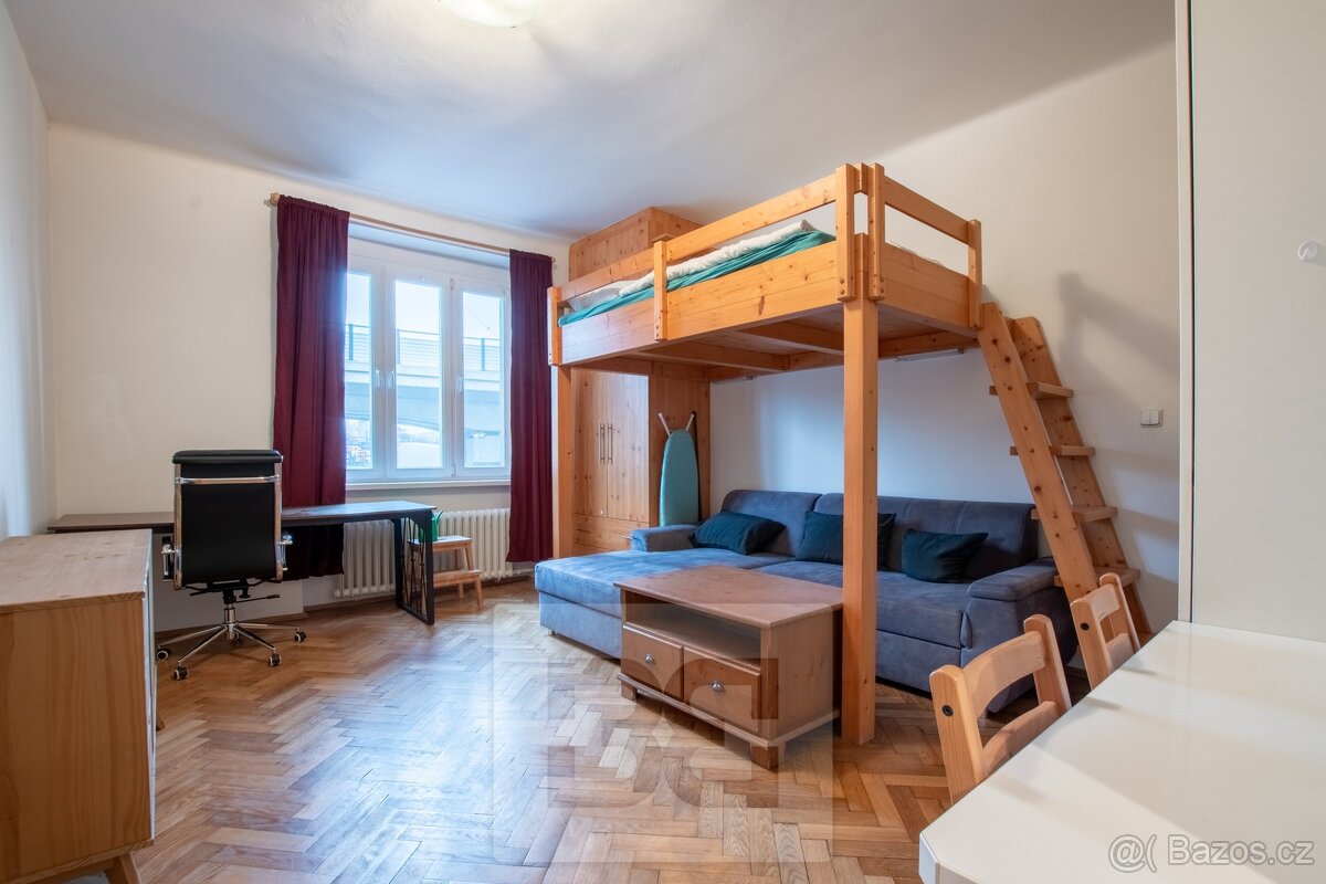 Pronájem bytu 1+kk 26 m², Praha - Holešovice, ev.č. N08519