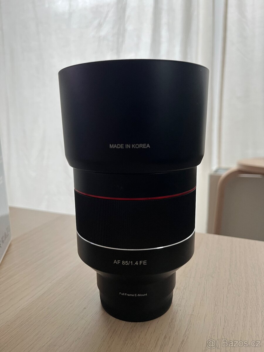 SAMYANG 85 mm f/1,4 AF FE pro Sony E