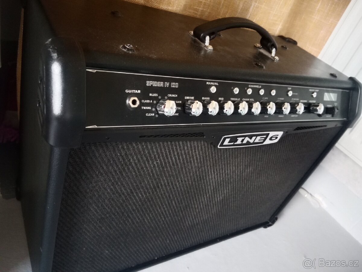 Kytarové modelingové kombo line6 spider iv 120w