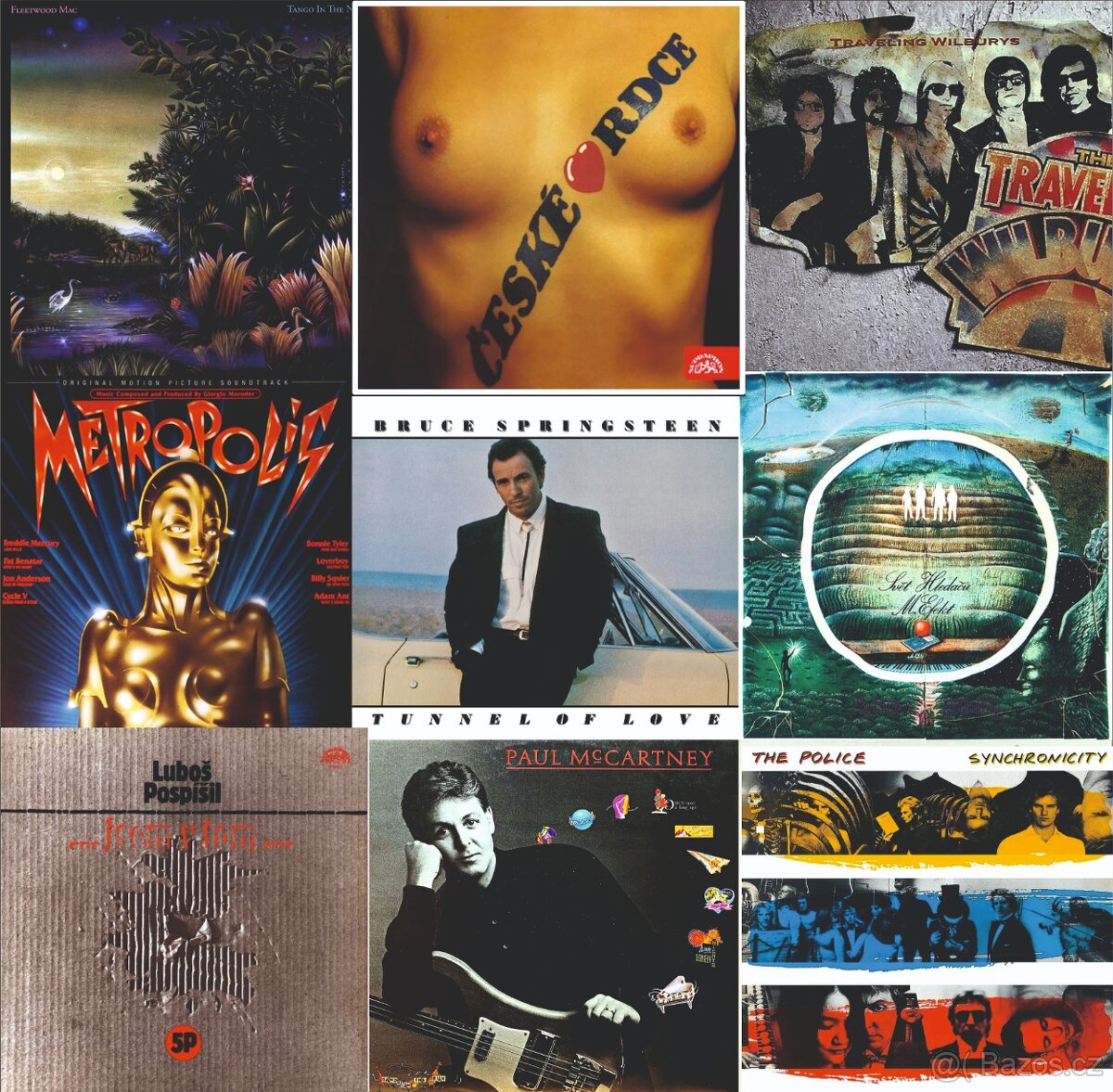 Vinyl - LP desky (rock, pop)