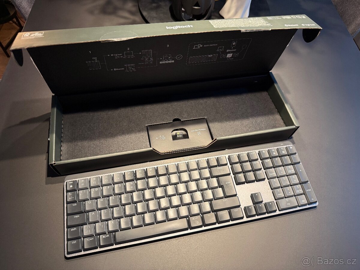 Klávesnice Logitech MX Mechanical, CZ varianta, TOP stav