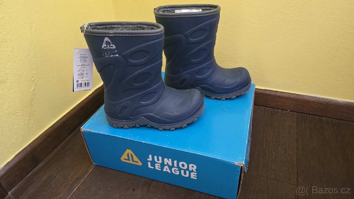 Nové dětské gumáky Junior League SKOGSTORP vel. 24