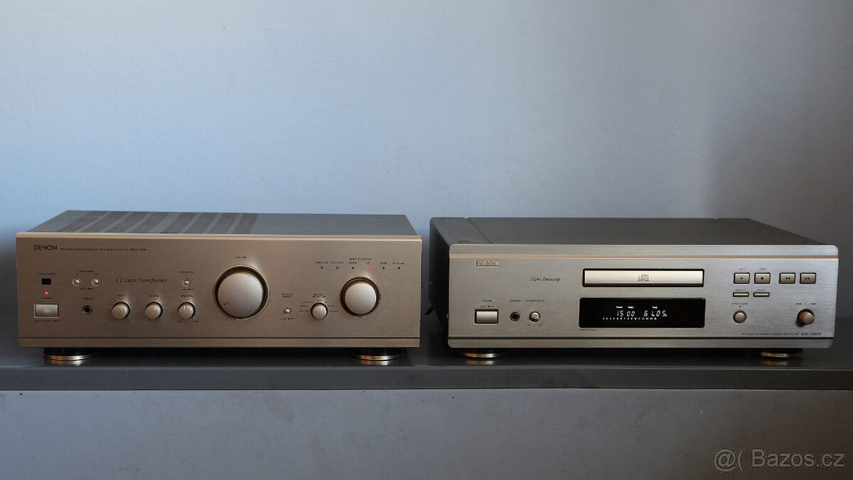 Set Denon Gold zes. PMA-735 + CD player DCD-1450