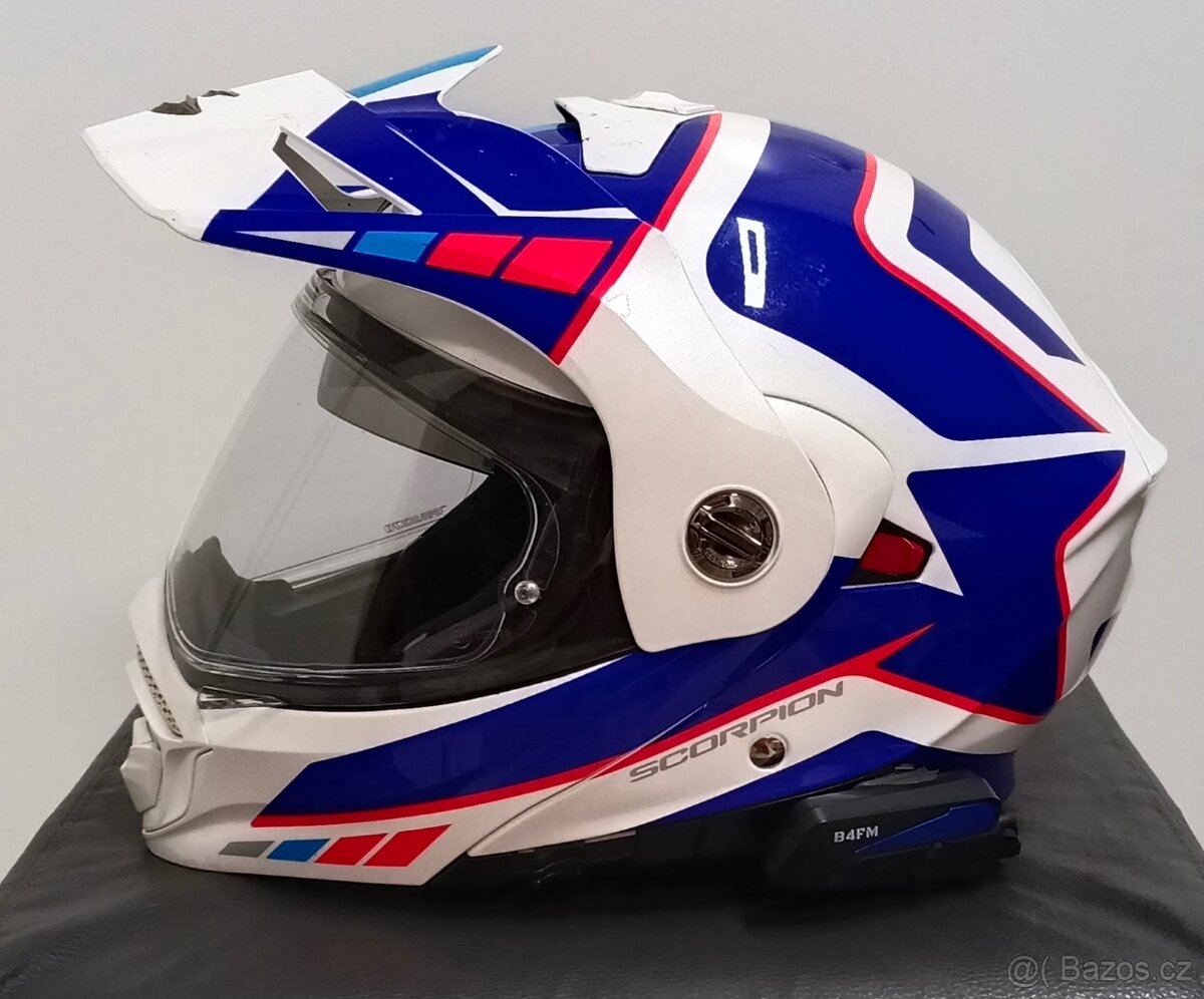 Moto přilba SCORPION ADX-2 CAMINO perleťová vel.M