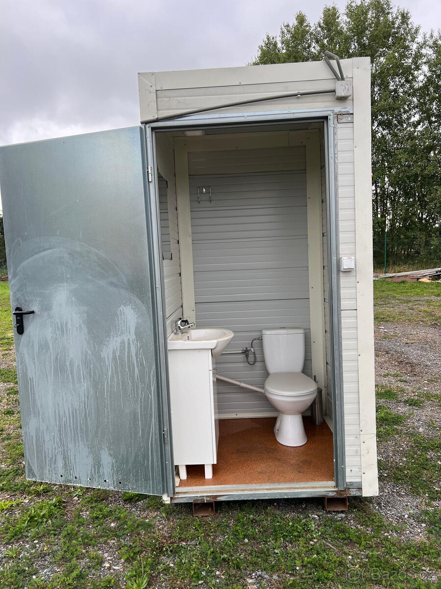 2 x mobilní wc + mobilní sprcha