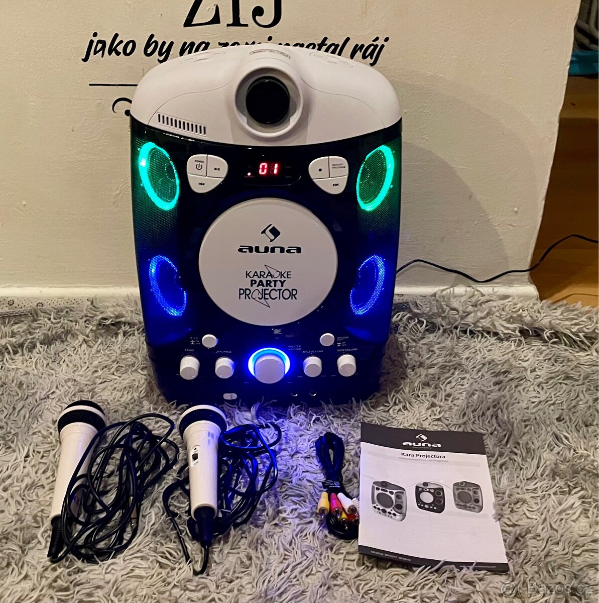 Nové karaoke Auna. Lze zaslat