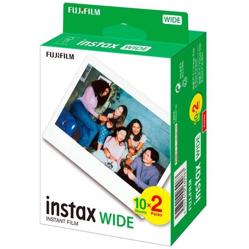 Instantní film Fujifilm Instax wide 20 ks , originál balení,