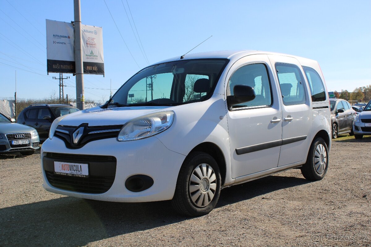 Renault Kangoo, 1,5dCi 66KW, 1.maj., ČR, serviska, r.v. 2016