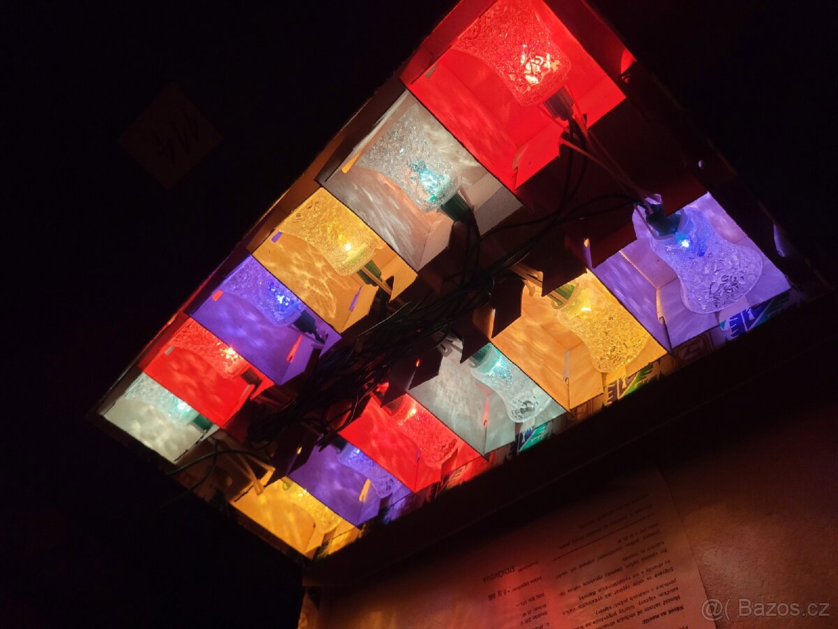 Retro vánoční osvětlení 114