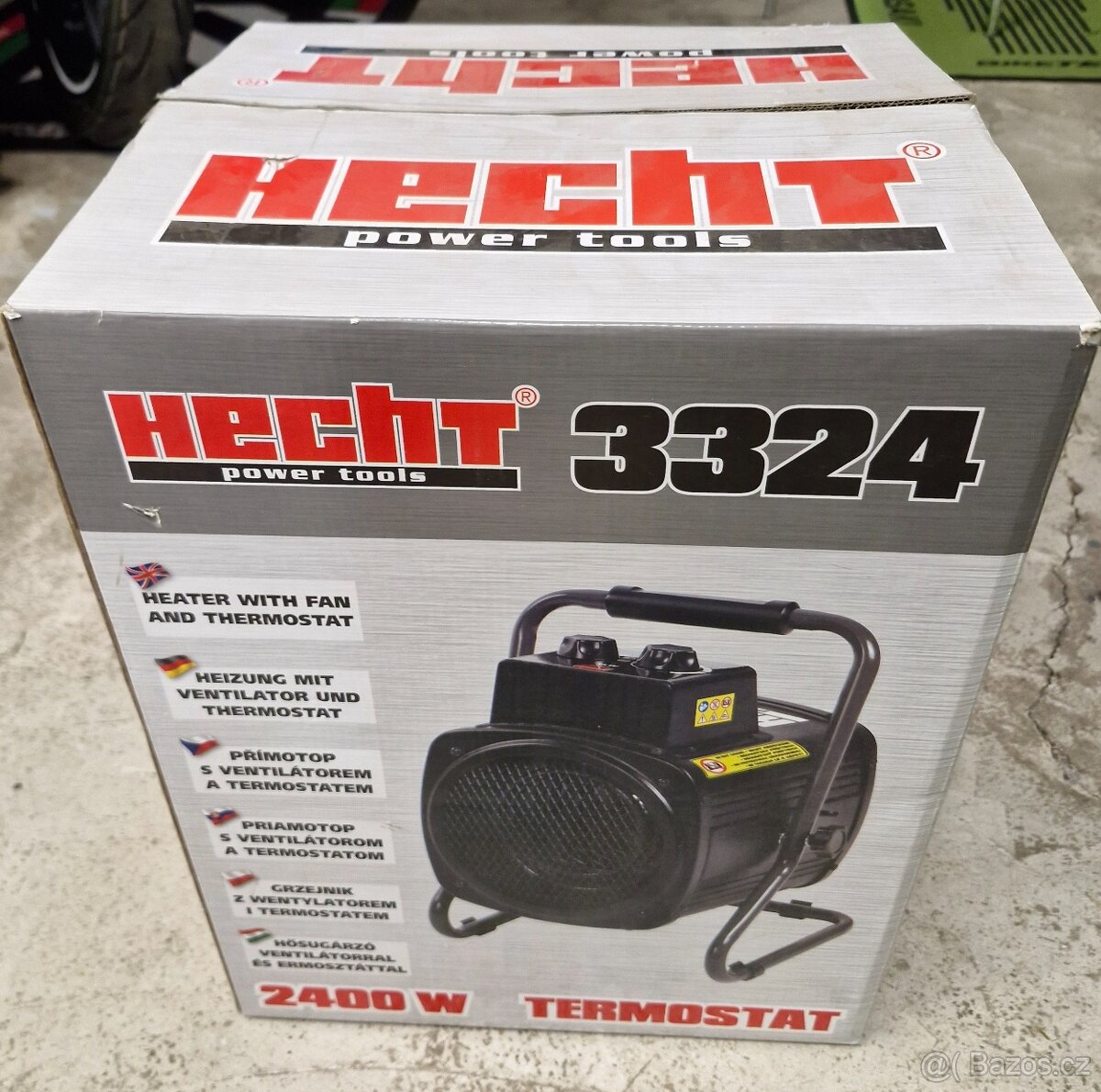Elektronické topení Hecht 2400W