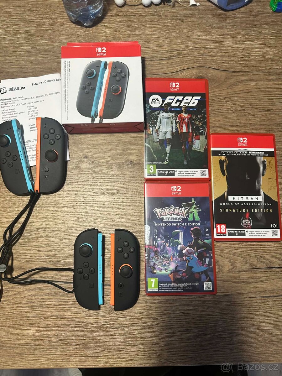 Hry + příslušenství pro nintendo switch 2