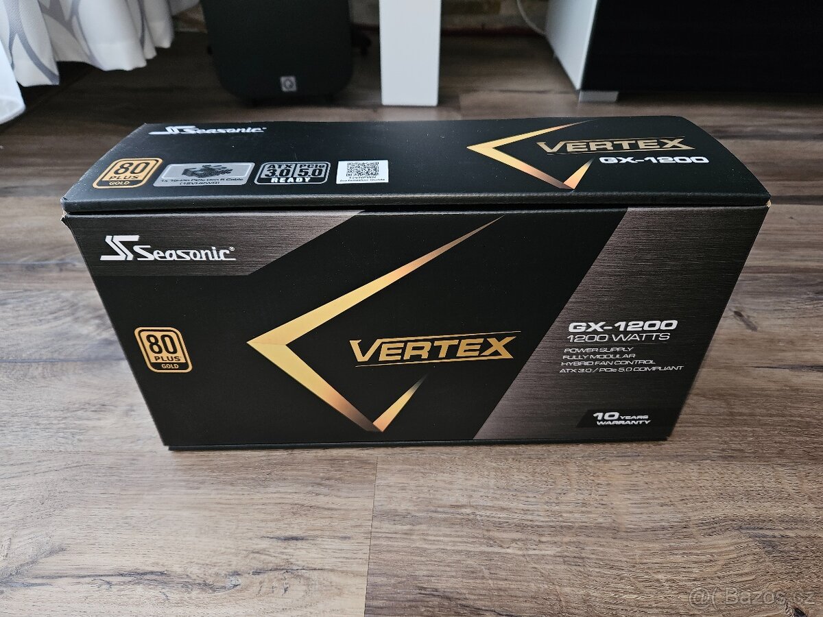 Zdroj Seasonic Vertex GX-1200 Gold (1200W, 12VHPWR cable)