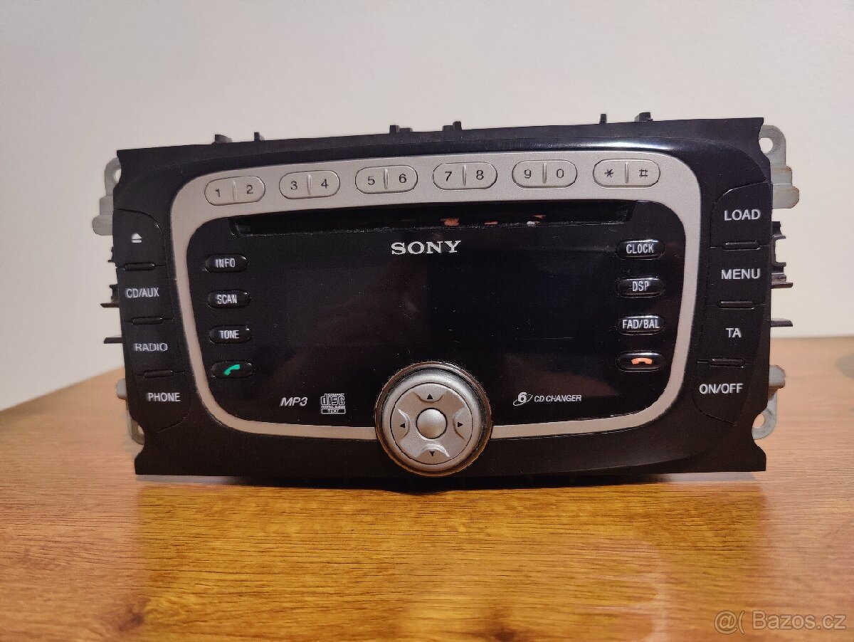 Rádio ford Sony