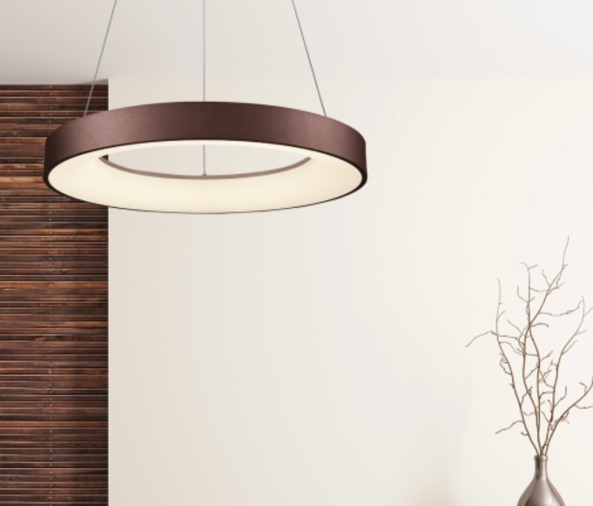 Led lustr Luxera Gentis
