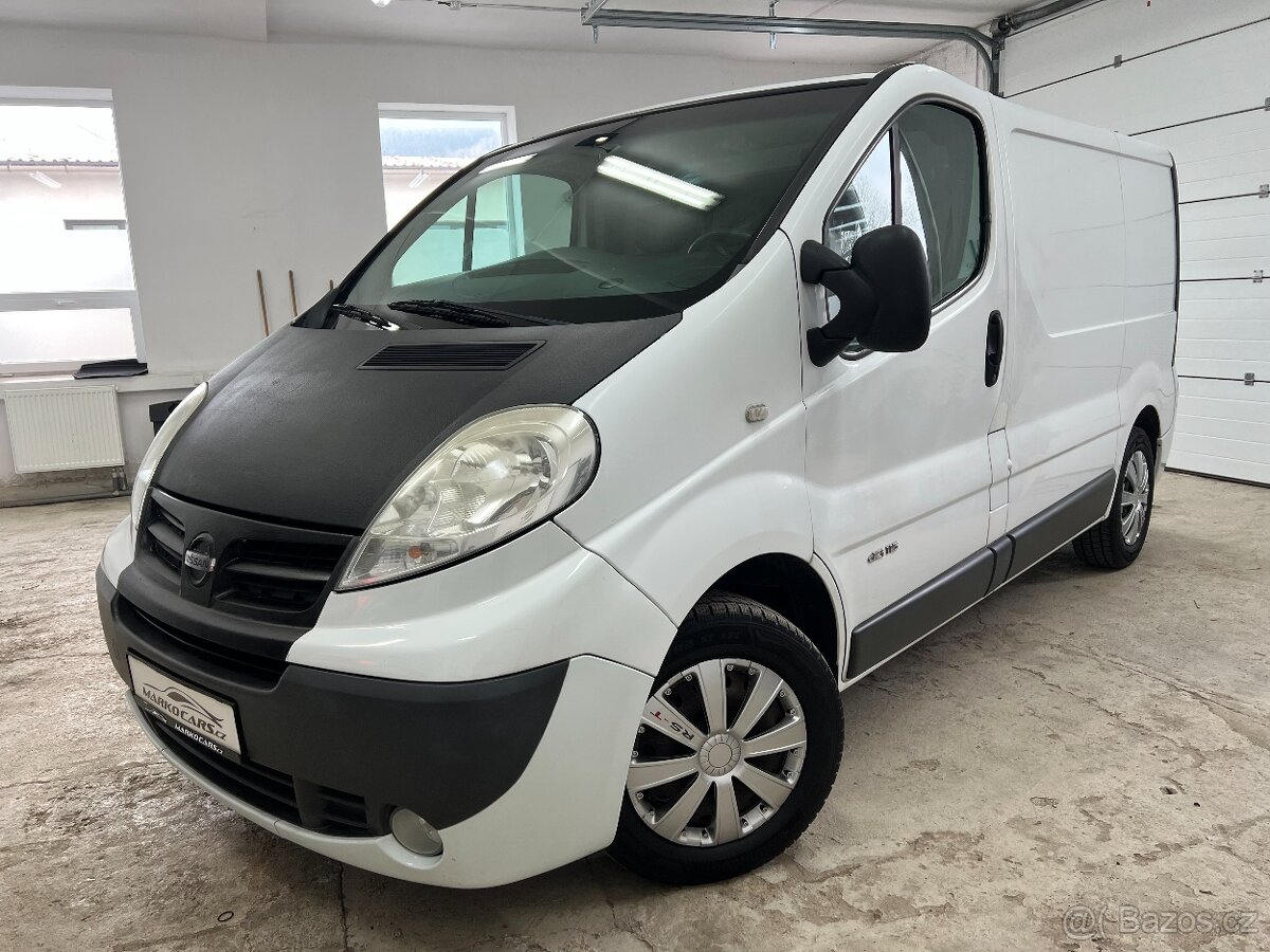 Nissan Primastar 2.0dCi 84kw KLIMA TEMPOMAT TAŽNÉ ZAŘ.