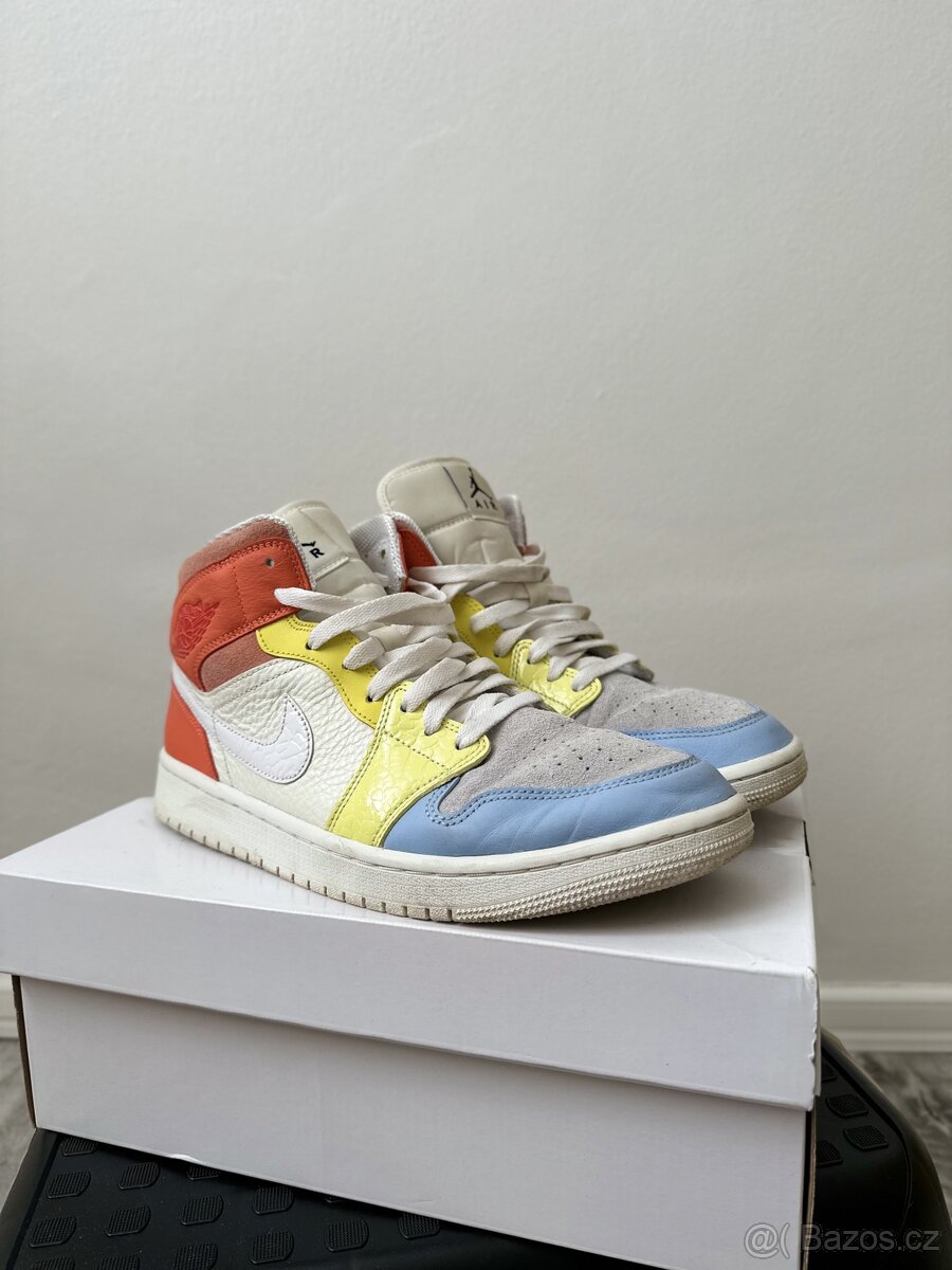 Air Jordan 1 mid barevné panské