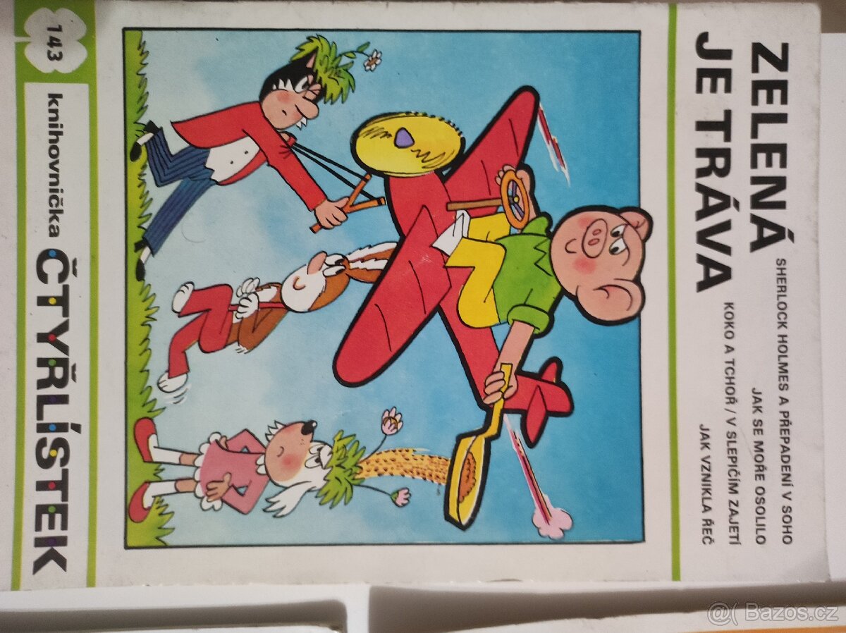 Časopis čtyřlístek různá vydání 19 ks rok 1984
