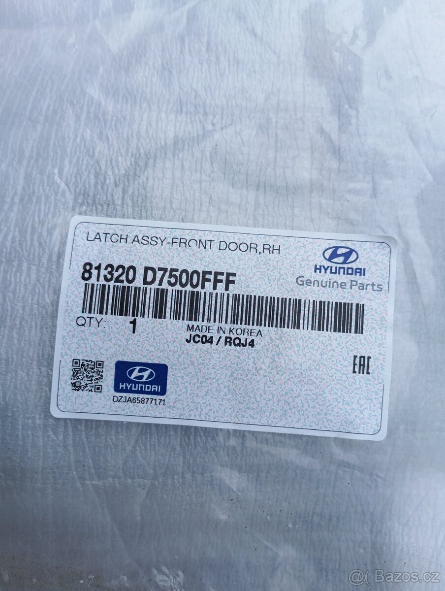 Hyundai Tuscon zámek dveří přední pravé