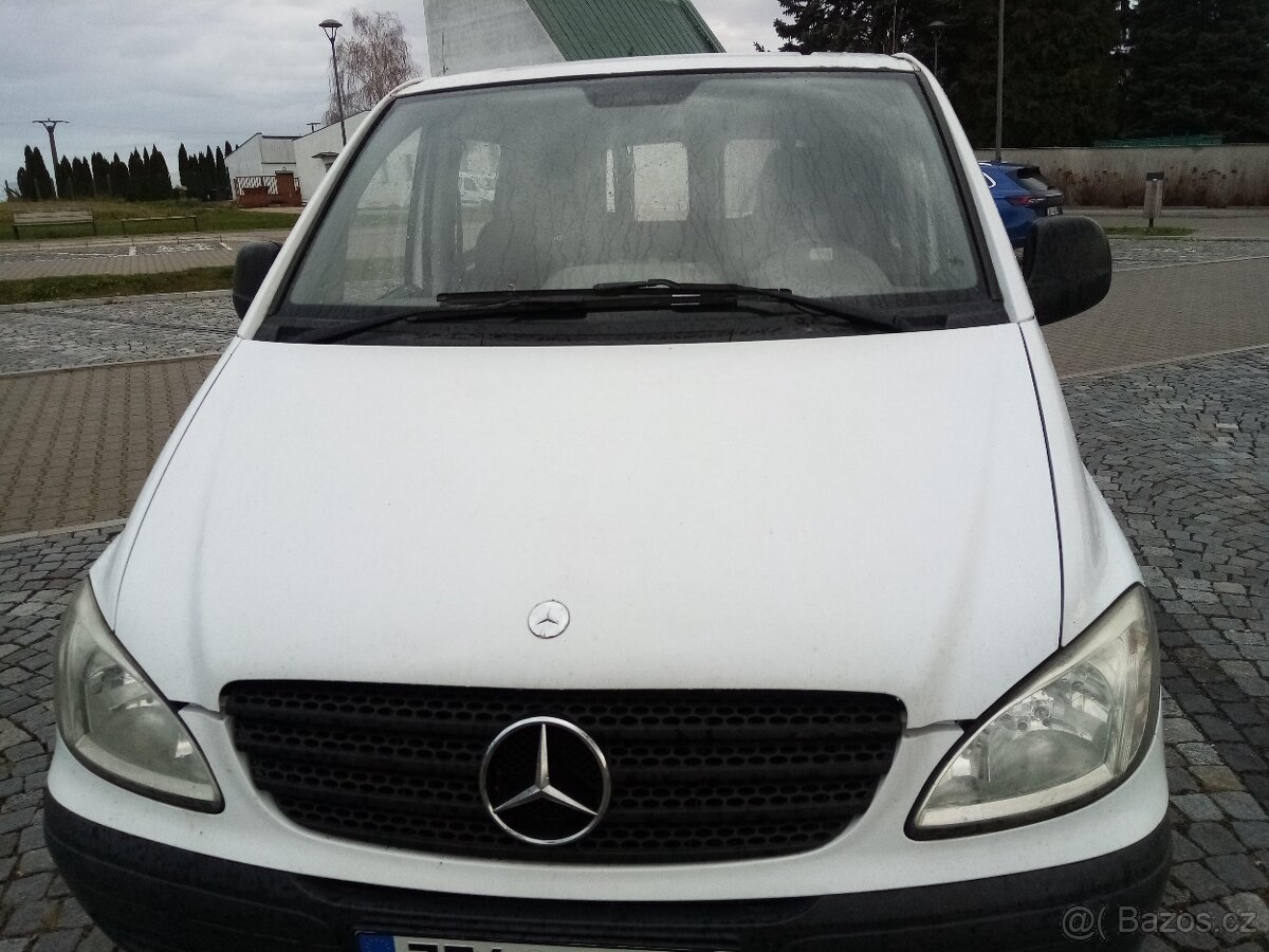 Mercedea Vito - nájezdová rampa pro vozíčkáře