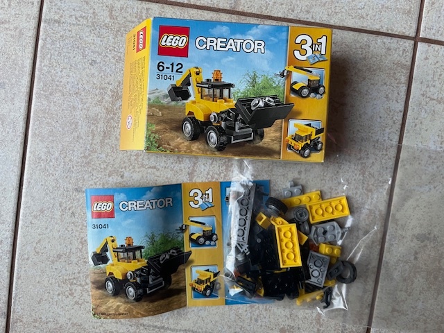Lego Creator 3in1 - 31041 - Vozidla na stavbě