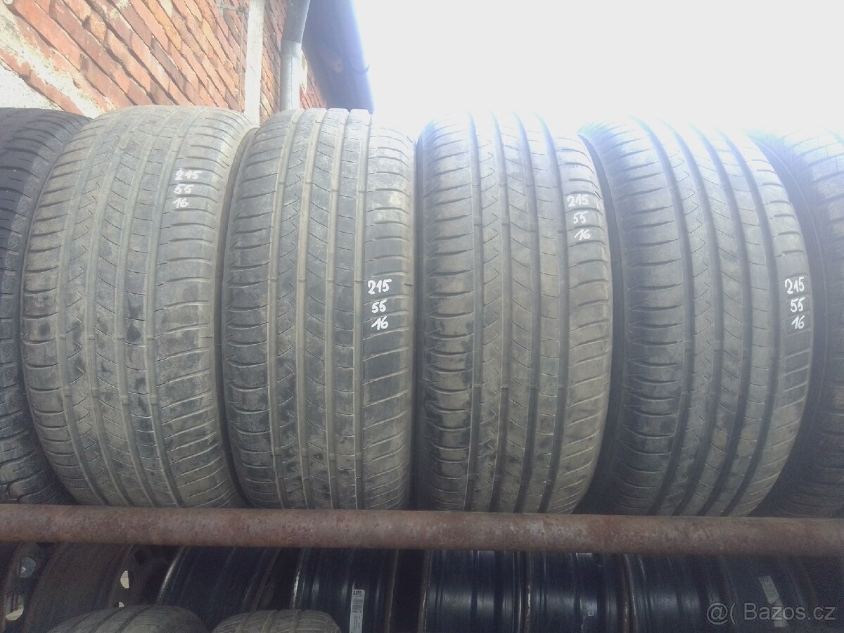 Prodám 4x letní pneu 215/55 R16 dayton