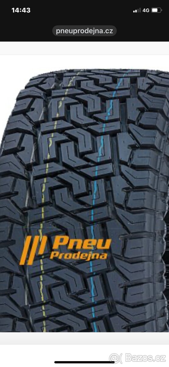 Nové pneu 265/65 Ř 17