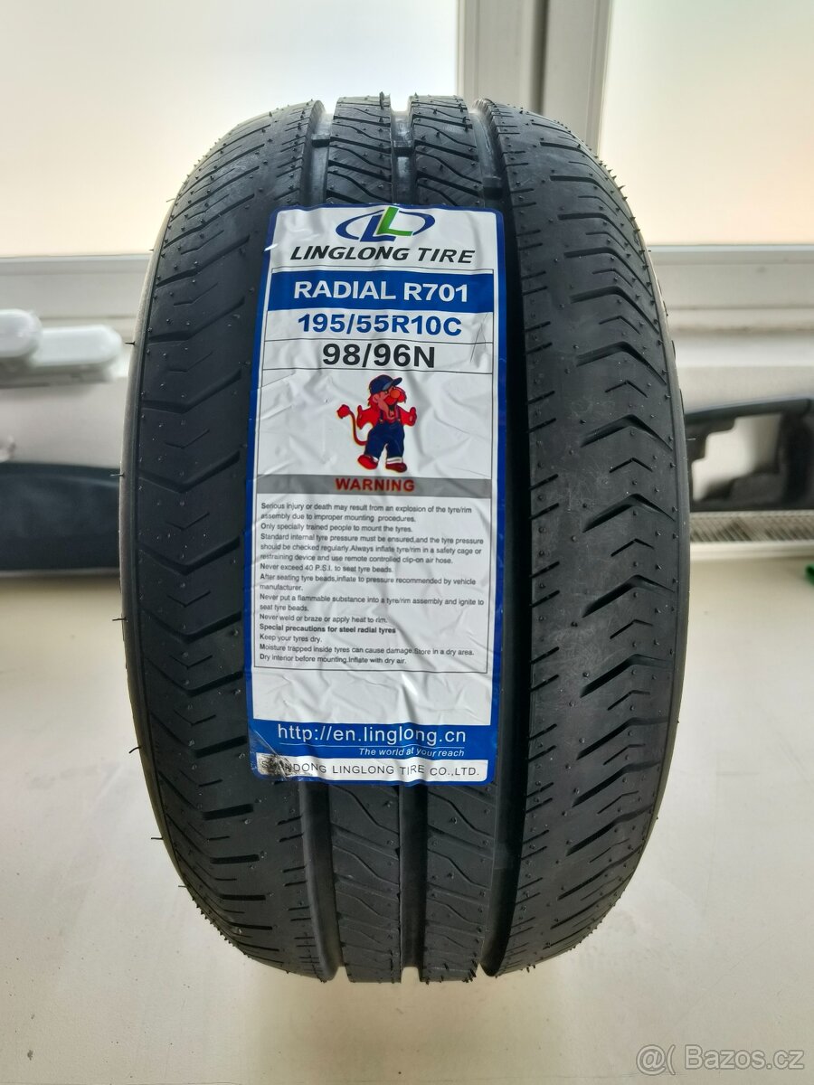 Nová pneu R10C 195/50 zátěžová