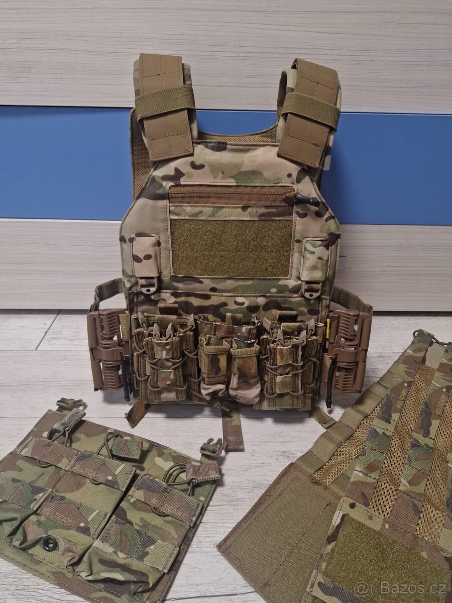 airsoft nosič plátu EmersonGear 420 multicam s upgrady