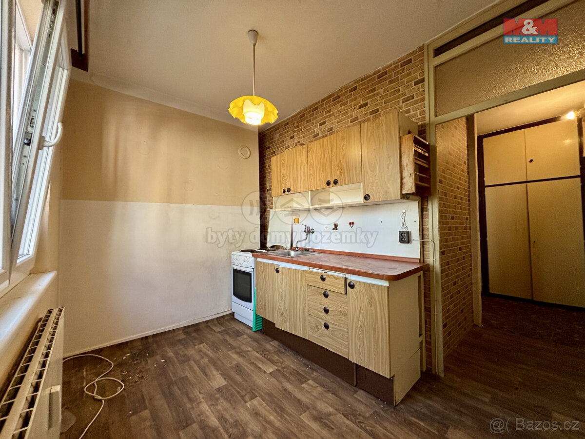 Prodej bytu 2+1,55m², pozemek 3068m², Štramberk,ul. Nádražní