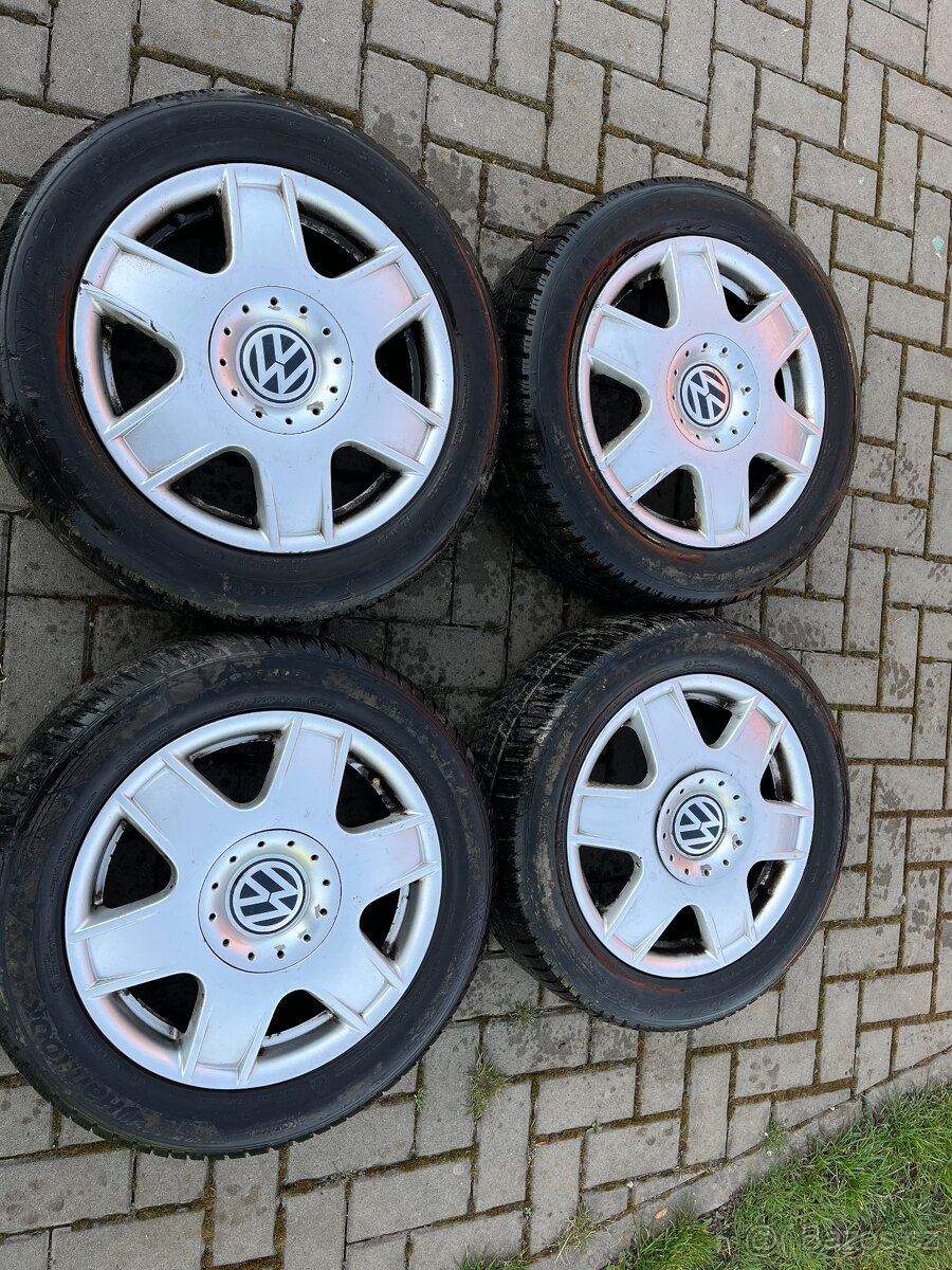 4x alu disky 5x100 R16 vw, audi, škoda, seat