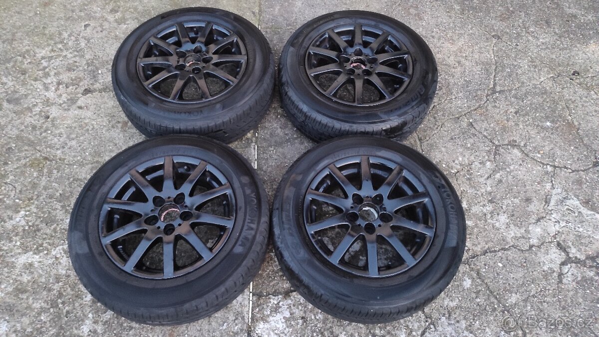 PRODÁM SADU ALU KOLA ROZTEČ 5x112 R15 ET38