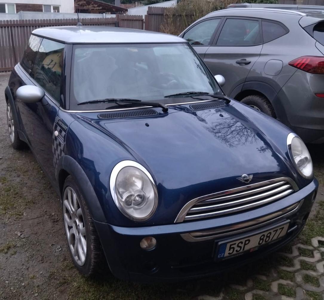 Vyměním Mini rc31, 1.6 i, 85kw, 2006