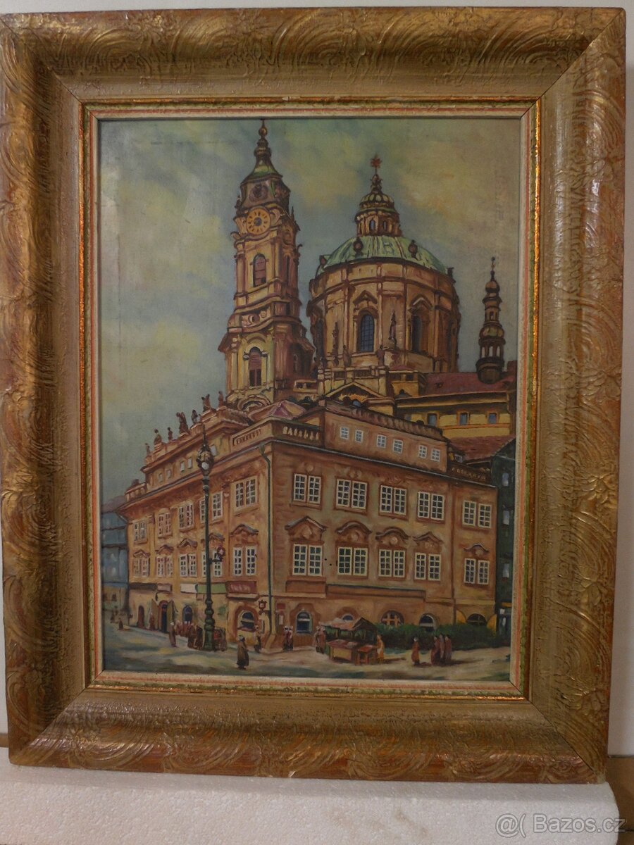 Obraz Prahy Chrám Svatého Mikuláše