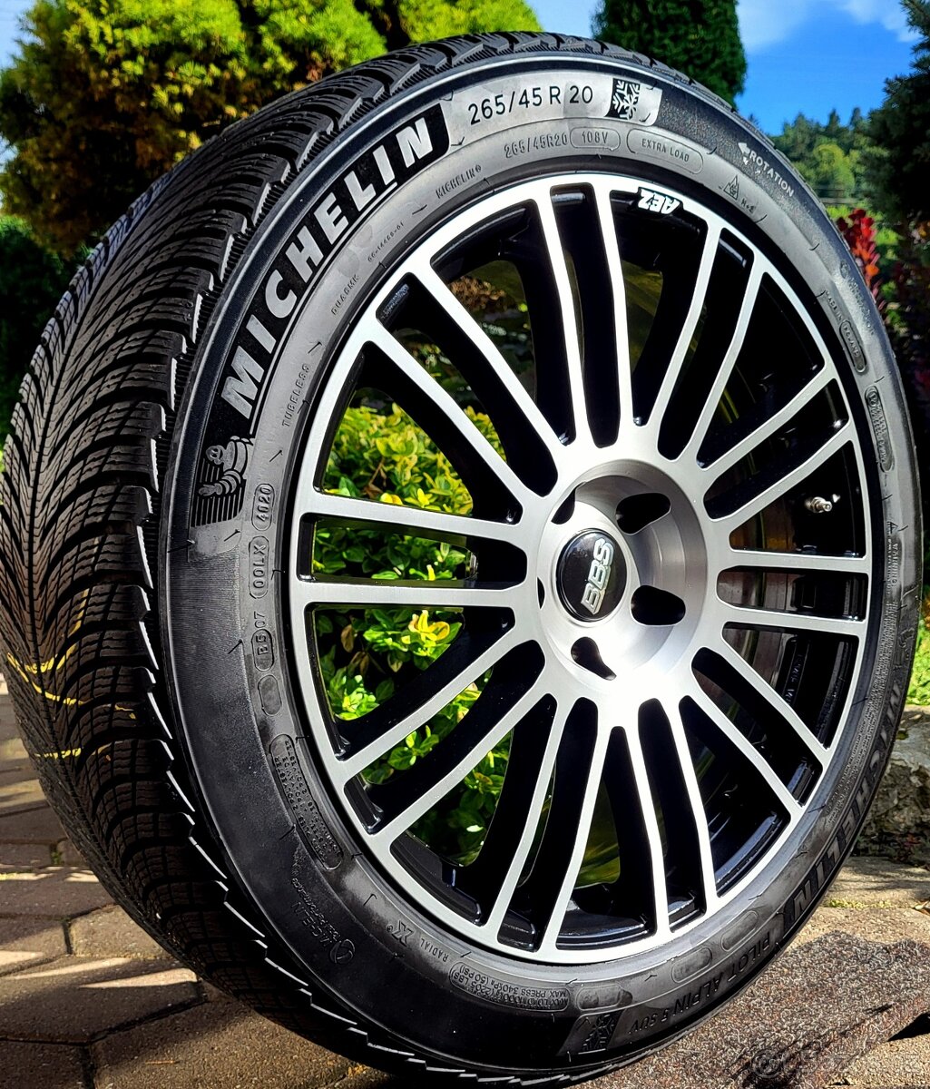 alu R20 5x120 bicolor, senzory tlaku, Tesla X /BMW X3 X4 X5