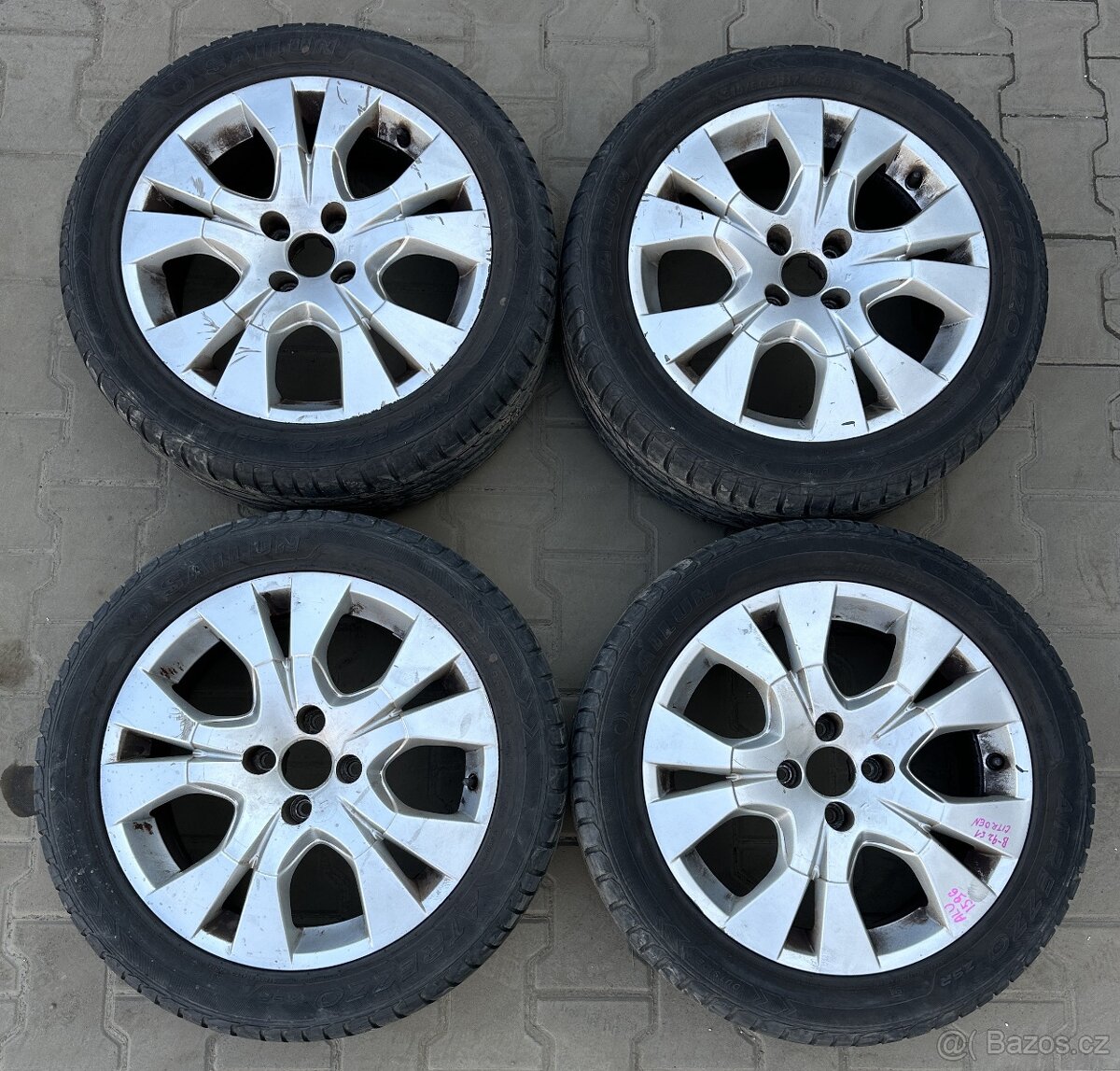 Prodám ALU kola Citroen č. 1596