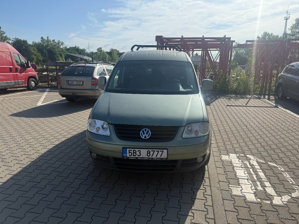 Volkswagen CADDY LIFE 1,9 , rok 2007
