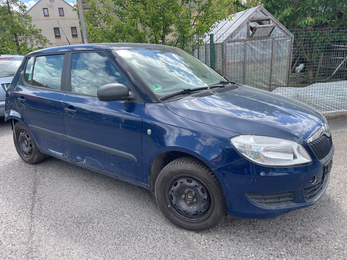 Havarovaná Fabia 1,4 TSi Německo