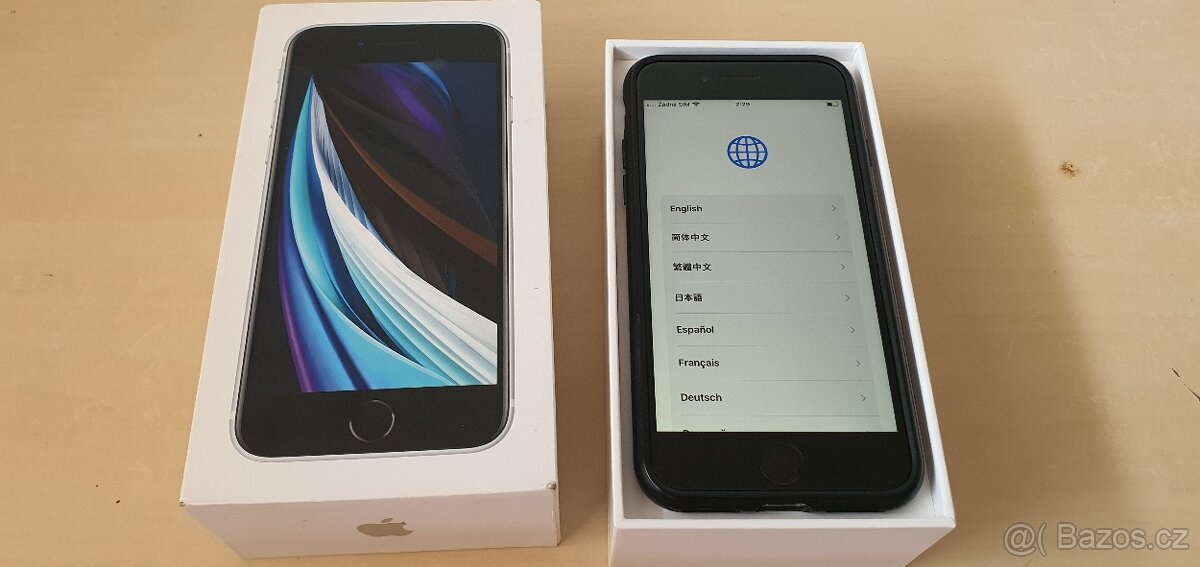 Iphone A2296 - SE 2020 White 128GB s krabici