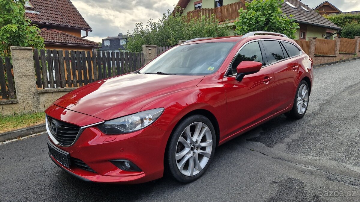 Mazda 6 2.0 121Kw SKYACTIV Kůže,Kamera,Tažné,TOPstav