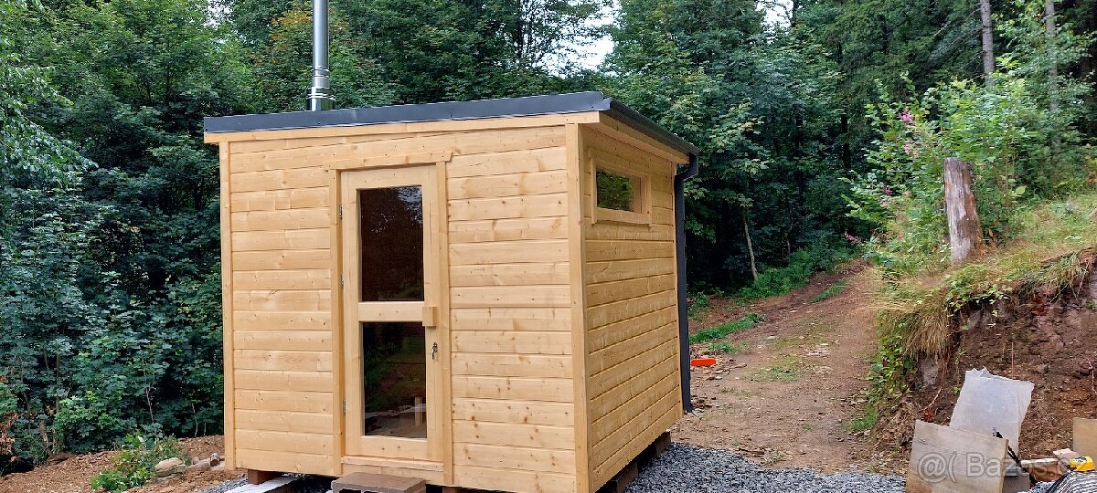 Kvádr sauna 250x210 cm severský smrk