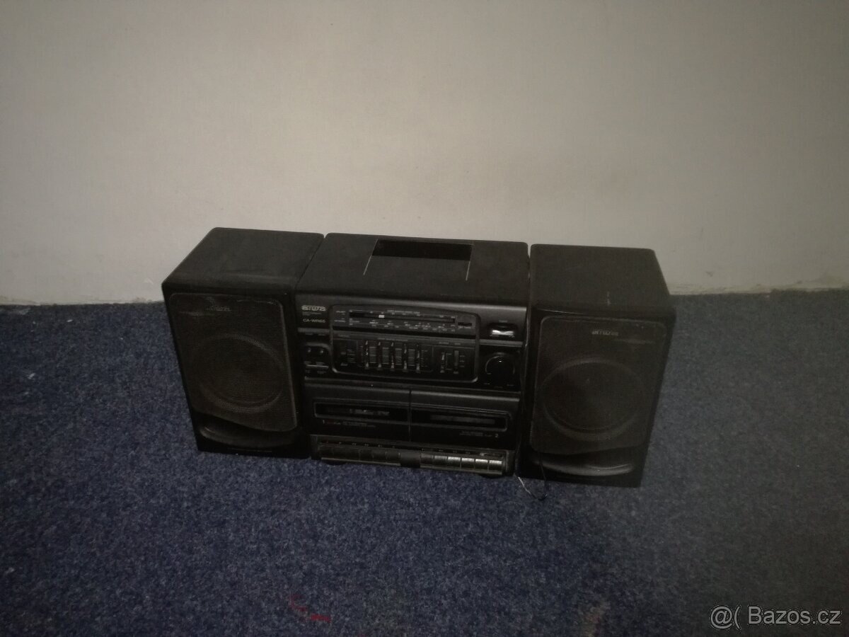 RADIO MAGNETOFON AIWA DVOU KAZETOVY MAGIC