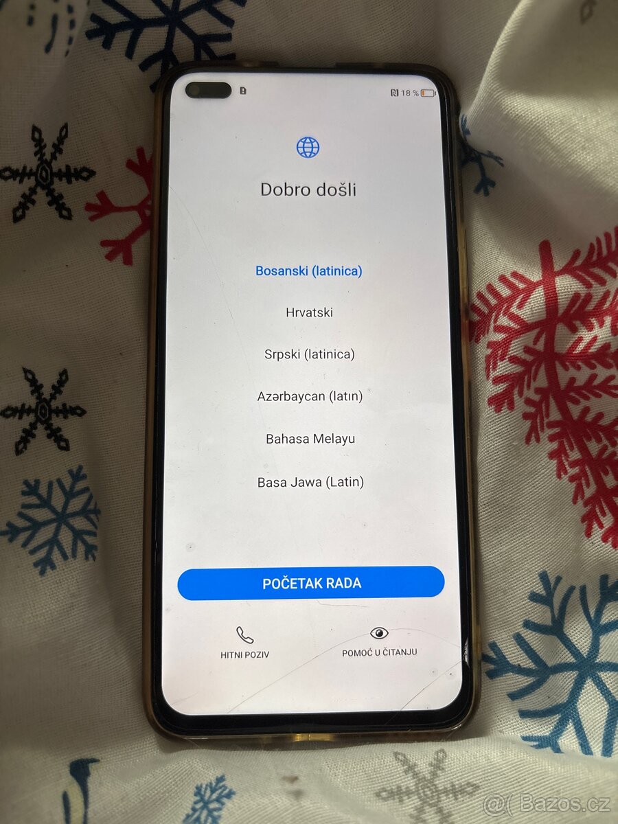Huawei nova 8i telefon dotykac