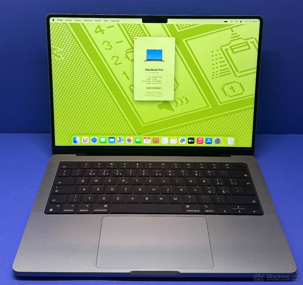 MacBook Pro 14” M1 MAX 2021/32GB RAM/1TB SSD/Záruka